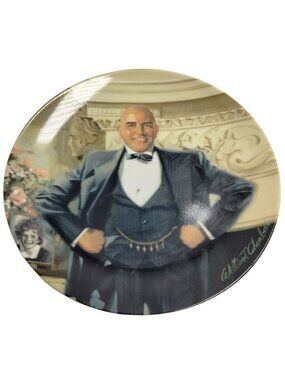 Daddy Warbucks Annie Collectors Plate William Chambers Limited  Knowles 1982 USA